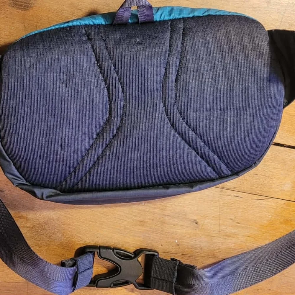 Patagonia Colorblock Waist Pack - Red, Green, Yellow - Picture 6 of 7